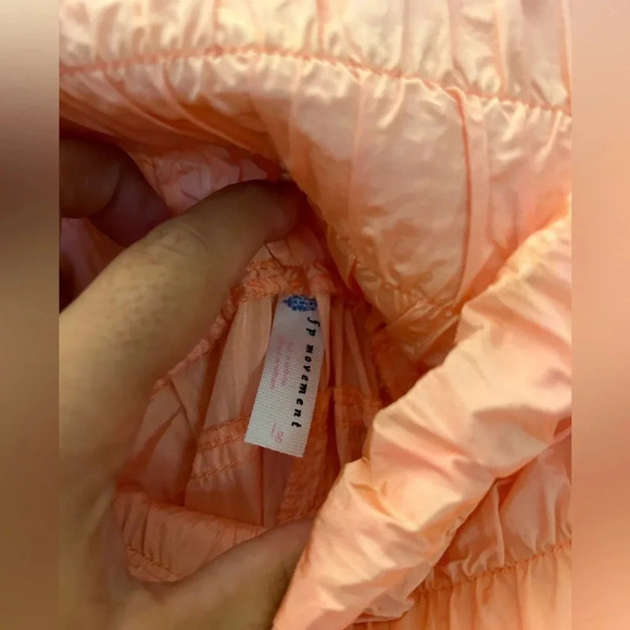 ! FREE PEOPLE MOVEMENT The Way Home Joggers in Papaya Punch Large - Picture 5 of 6